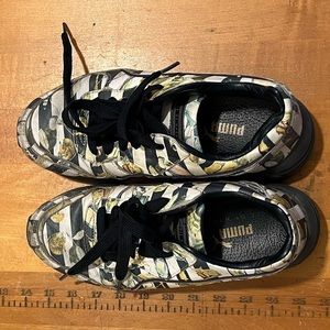 Puma leather sneaker